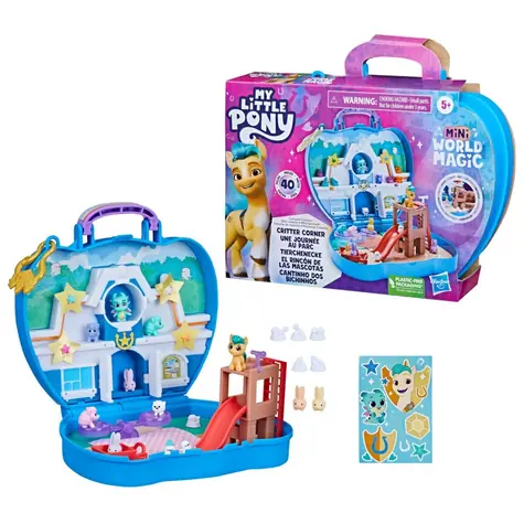Hasbro My Little Pony hrací sada v kufříku Magic Critter Corner / od 5 let