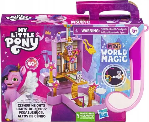 Hasbro My Little Pony hrací sada v kufříku Magic Zephyr Heights / od 5 let