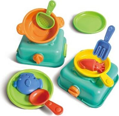 Hape Hračky na písek - Sada bábovek Set Šéfkuchaře / od 18 měsíců 