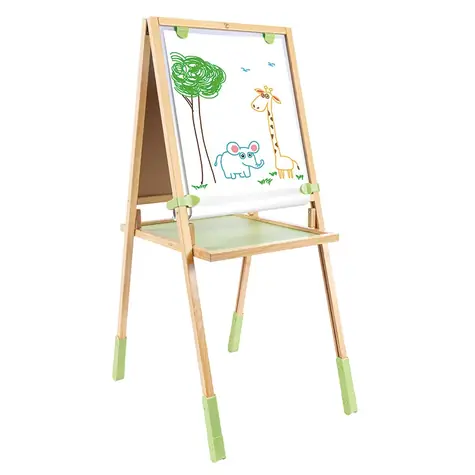 Hape Bambusová tabule na kreslení na stojanu / od 3 let