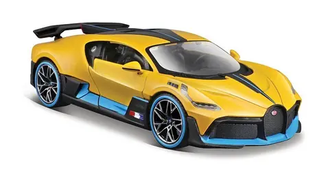 Maisto Bugatti Divo žlutá / 1:24 / od 3 let