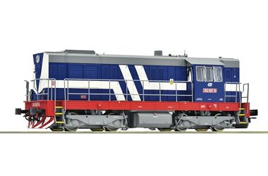 Roco 7300063 Dieselová lokomotiva 742 007-8 ČD Kocour IV / měřítko H0 (1:87) / délka 156mm / rádius 358mm / od 15 let