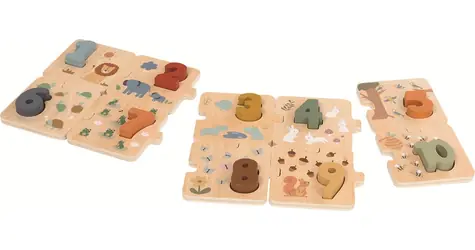 2Kids Toys Puzzle Počítání se zvířátky / od 2 let