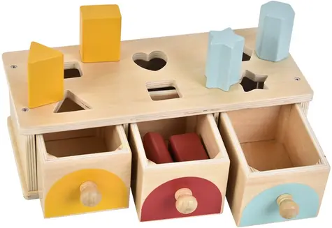 2Kids Toys Třídění tvarů Šuplíčky / od 1 roku