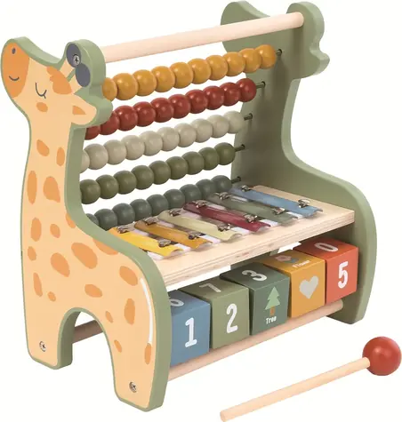 2Kids Toys Multifunkční počítadlo Žirafa / od 2 let