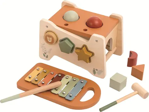 2Kids Toys Multifunkční zatloukačka s xylofonem / od 1 roku