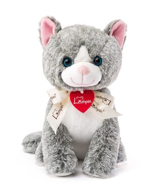 Lumpin Kočka Madeleine tmavě šedá 25 cm / od 0 let