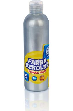 ASTRA Temperová barva plakátová 250ml stříbrná metalíza / od 3 let