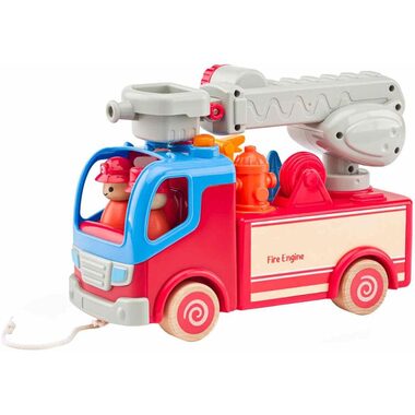 Woody Auto hasičské se zvuky a světlem / od 18 měsíců