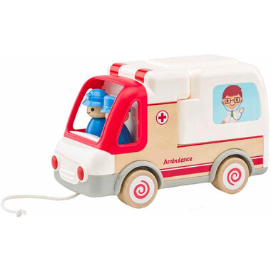 Woody Auto ambulance se zvuky a světlem / od 18 měsíců