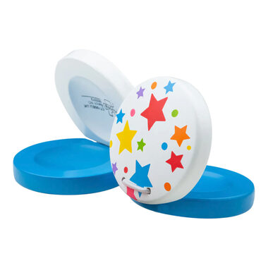 Bigjigs Toys Kastaněty hvězdičky 1 ks modrá / od 1 roku