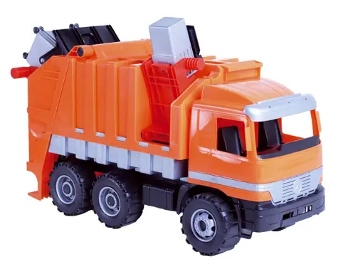 Lena Auto popelář oranžová / od 3 let