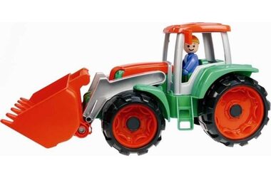 Lena TRUXX traktor zeleno-červená / od 2 let
