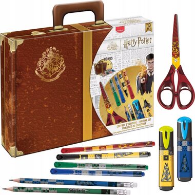 MAPED Výtvarný kufřík Harry Potter 13 ks / od 6 let