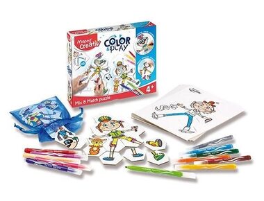 Sada MAPED Creativ Color & Play Mix Skládačka / od 4 let