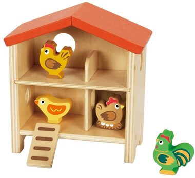 2Kids Toys Domeček pro slepičky / od 2 let
