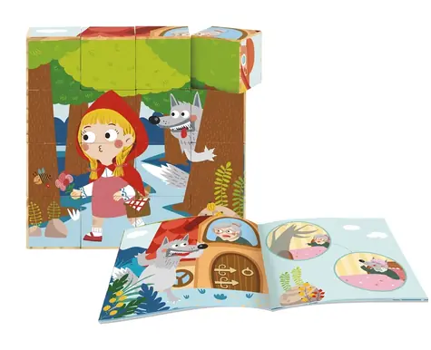 2Kids Toys Kostky Pohádka o Červené karkulce / od 2 let