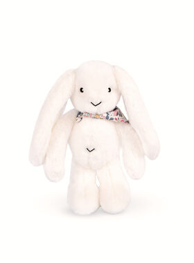 Doudou Plyšový králíček s šátkem 35 cm bílý / od 0 měsíců