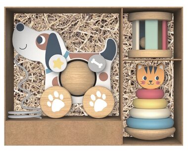 2Kids Toys Dárkový set pro nejmenší 3v1 / od 1 roku