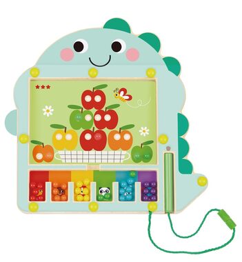 2Kids Toys Magnetická hra Třídění barev s dinosaurem / od 2 let