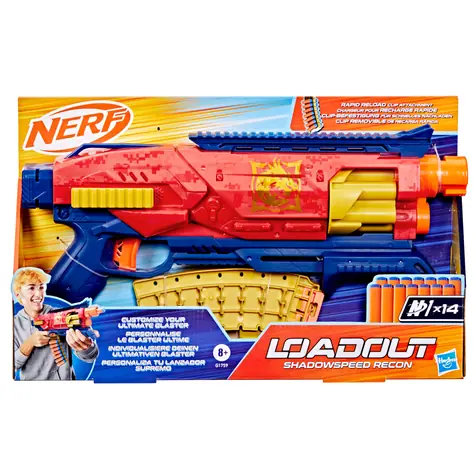 Hasbro Nerf Loadout Shadowspeed Recon / od 8 let