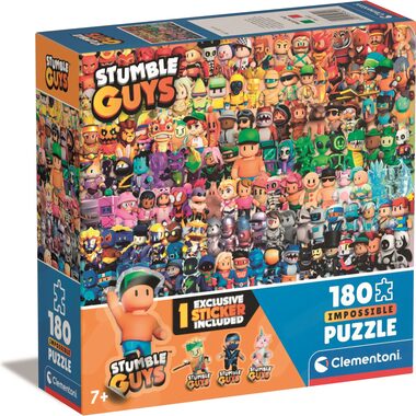 Clementoni PUZZLE Impossible: Stumble Guys / 180 dílků / od 7 let