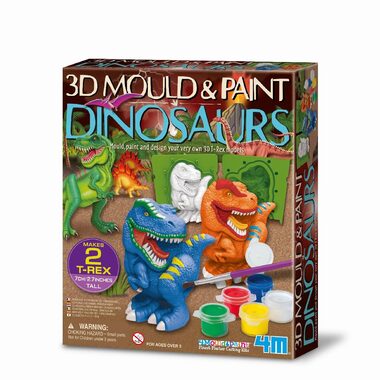 4M Výroba a malování - 3D dinosauři / od 5 let