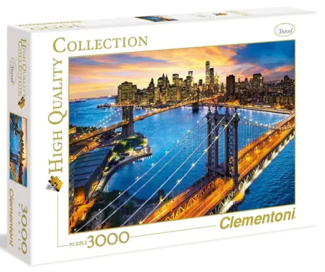 Clementoni PUZZLE New York, USA / 3000 dílků / od 14 let