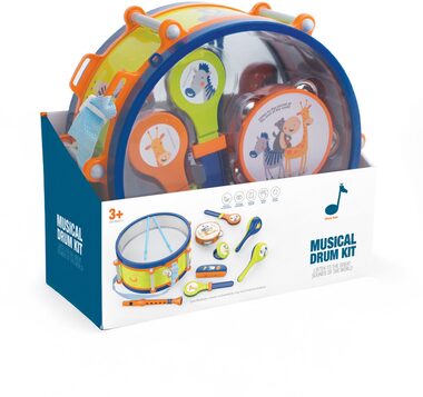 PLEJO Buben s nástroji / od 3 let