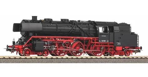 Piko 50702 Parní lokomotiva BR 62 DB III včetně zvukového dekodéru / Měřítko:H0 (1:87) / Délka: 197 mm / Rádius:422 mm