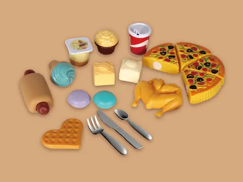 PLEJO Obědový set  Pizza a kuře / od 3 let