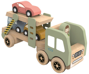 2Kids Toys Dřevěný autopřepravník / od 2 let