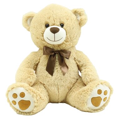 Mac Toys STEPPOS Plyšový medvídek světle hnědá 40 cm / od 3 let