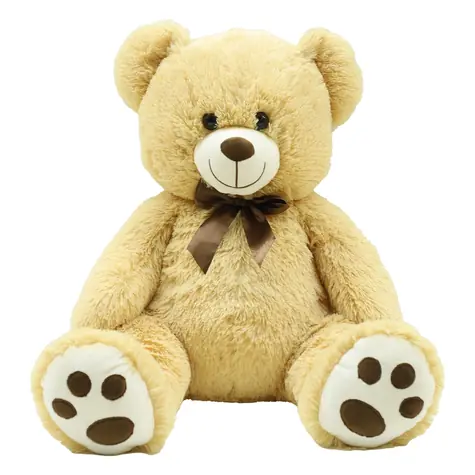 Mac Toys STEPPOS Plyšový medvídek světle hnědá 60 cm / od 3 let