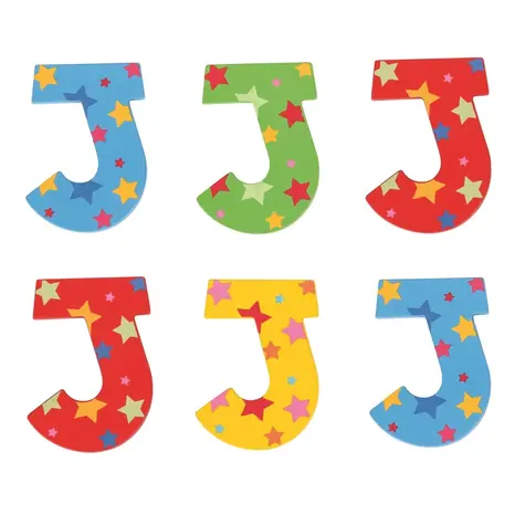 Bigjigs Toys Hvězdičkové písmenko J / od 3 let