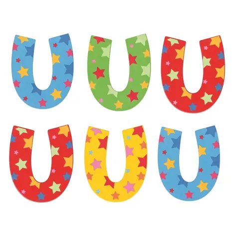 Bigjigs Toys Hvězdičkové písmenko U / od 3 let