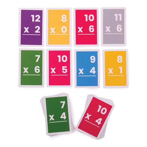 Bigjigs Toys Kartičky násobení 7-12 / od 3 let