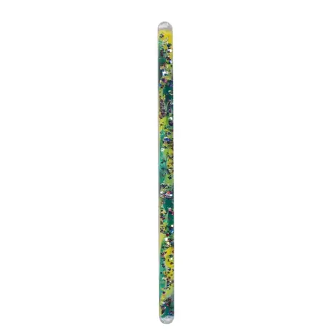 Bigjigs Toys Spirálová kouzelná hůlka 1 ks zeleno-žlutá / od 3 let 