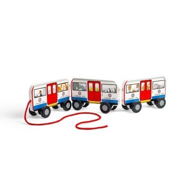 Bigjigs Toys Tahací hračka Londýnské metro / od 1 roku