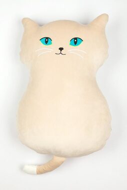 Sleepwell Kočka velké oči béžová 53 cm / od 0 měsíců