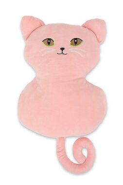 Sleepwell Kočka velké oči růžová 35 cm / od 0 měsíců