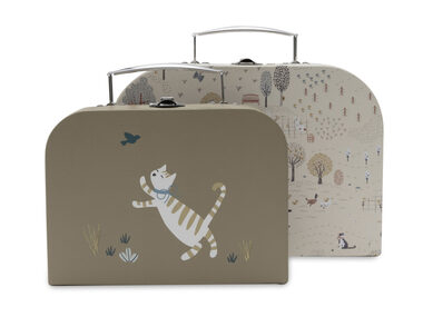 Jollein Sada kufříků 2 ks Tiny Park