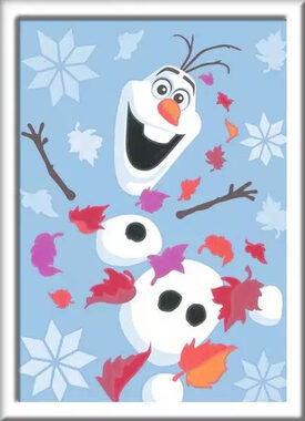 Ravensburger 201723 CreArt Disney: Ledové království: Rozesmátý Olaf / věk od: 7 let / verze: FI/DA/SV/IS/NO/CS/SK/EN