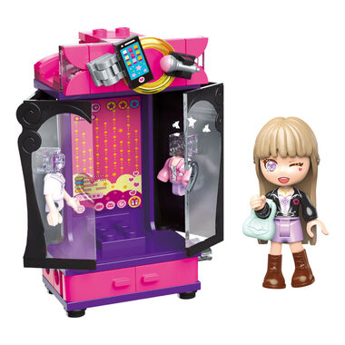 Qman UNA Series 34011-8 Šatní skříň hostesky / Stavebnice / od 6 let 