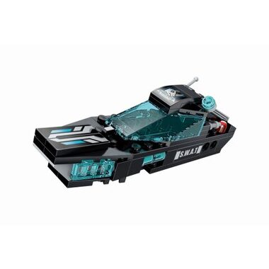 Qman Shadow Pulse Combat Vehicle 1413-6 Člun / Stavebnice / 74 dílků / od 6 let 