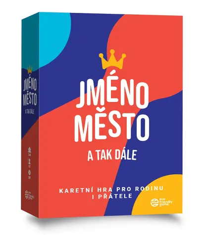 Asmodee Jméno, město a tak dále / Počet hráčů: 2-8 / Délka hry: 30 minut / od 10 let