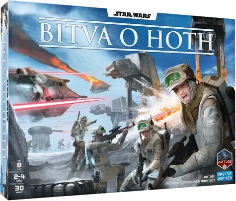 Asmodee Star Wars: Bitva o Hoth / Počet hráčů: 2-4 / Délka hry: 30 minut / od 8 let