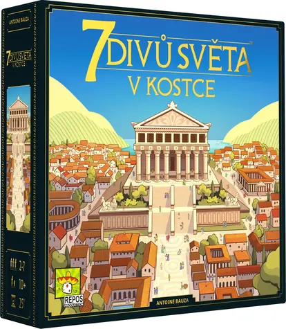 Asmodee 7 Divů světa v kostce / Počet hráčů: 2-7 / Délka hry: 25 minut / od 10 let 