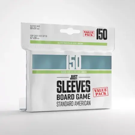 Gamegenic: Just Sleeves - Standard American Value Pack (150)