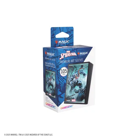 Gamegenic: MTG Marvels Spider-Man Premium Art Sleeves - Venom